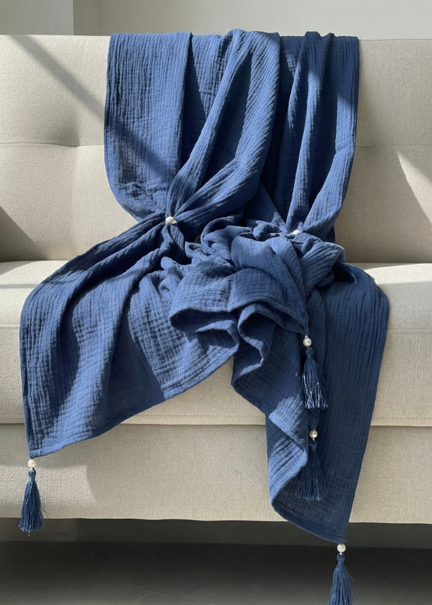 Blue Dupatta