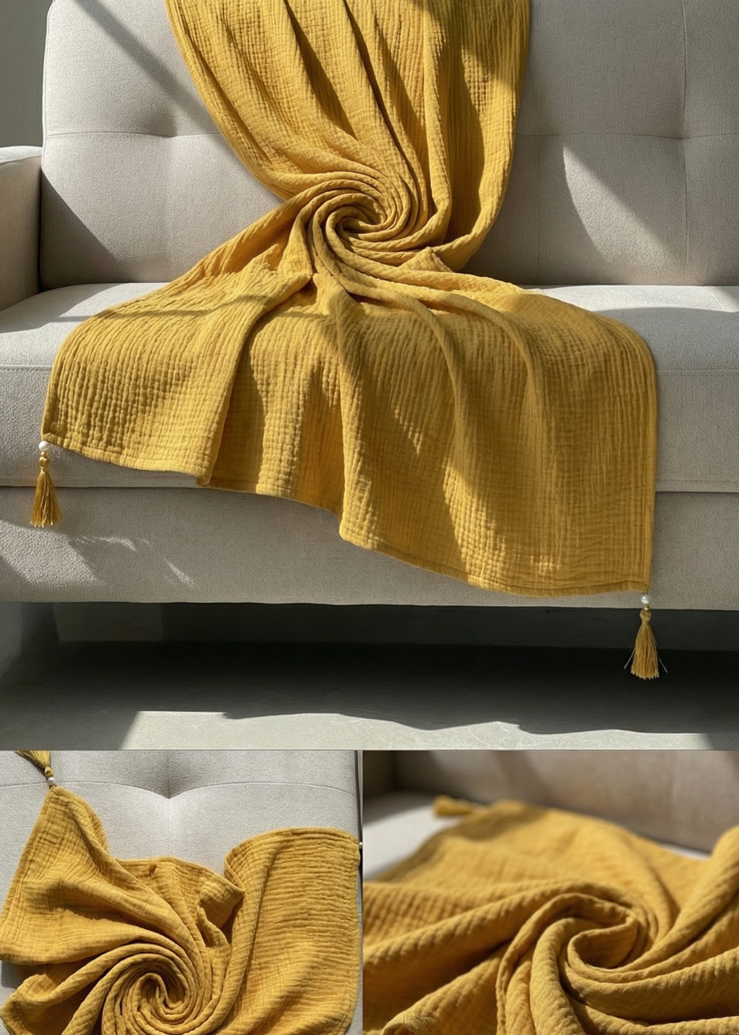 Yellow Dupatta