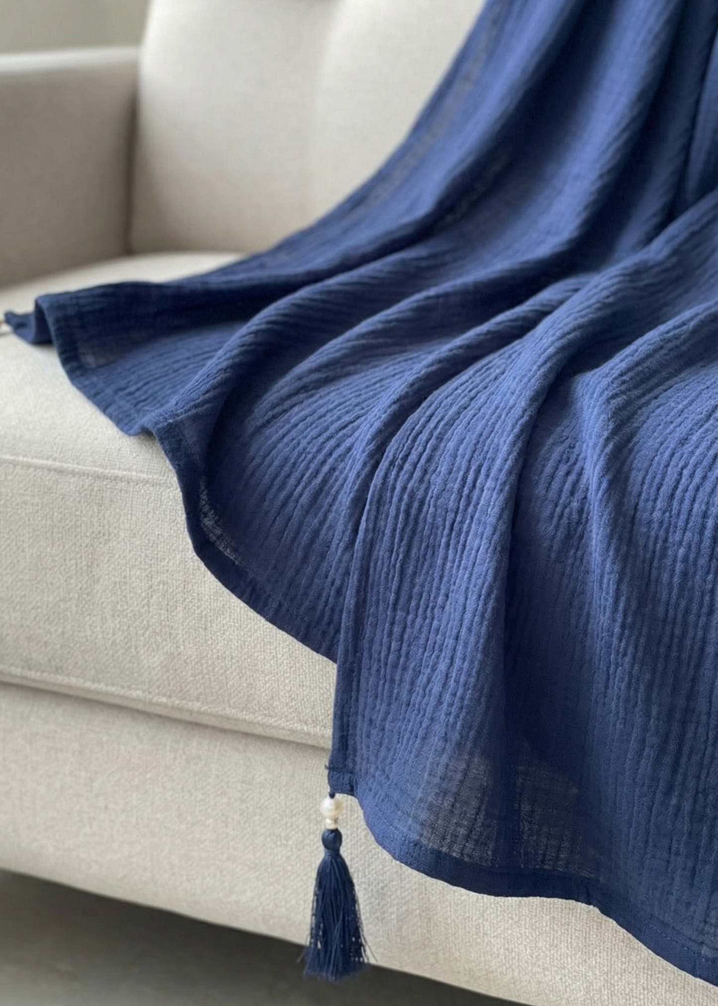Blue Dupatta