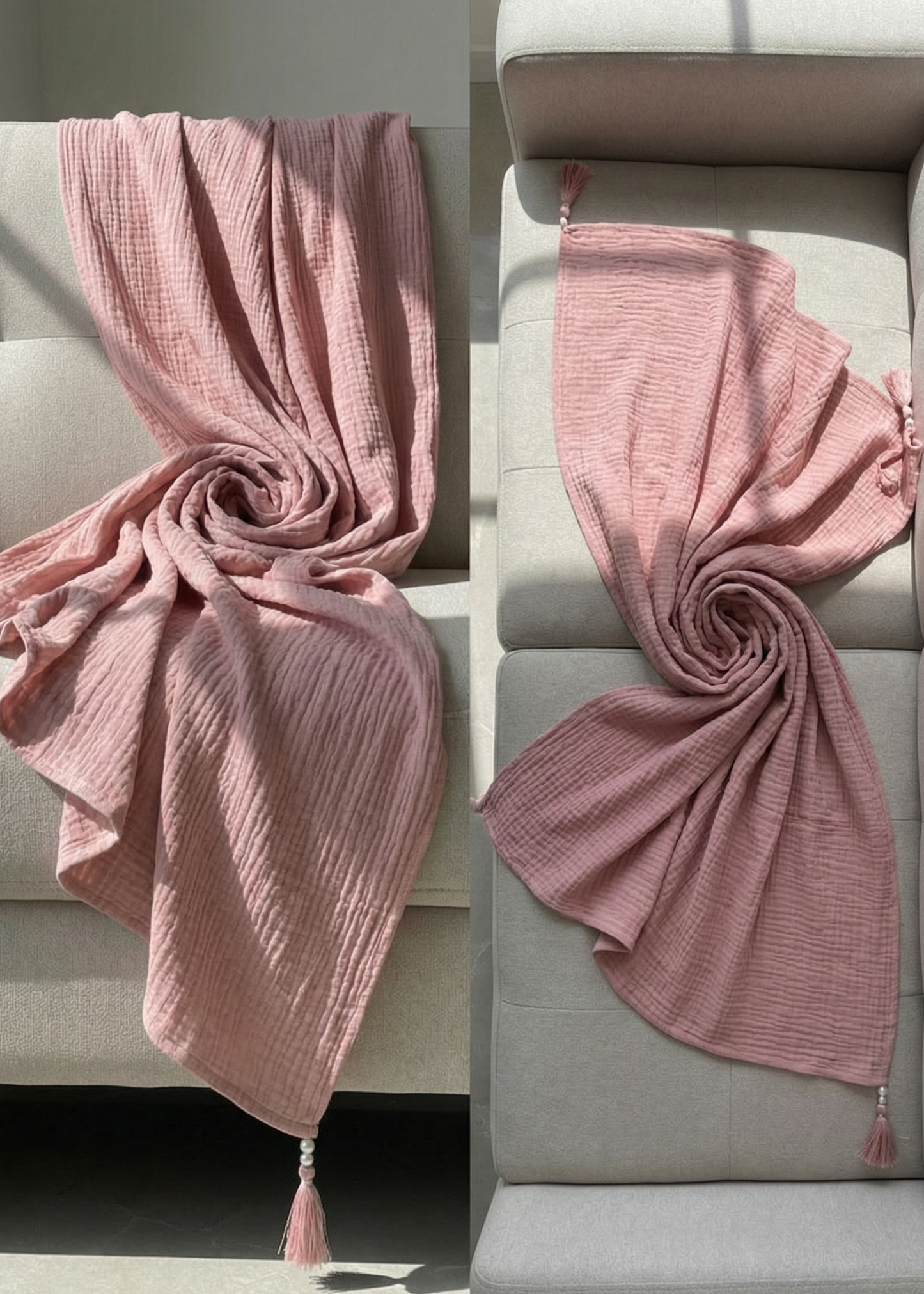 Light Pink Dupatta