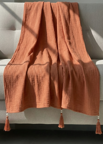 Rust Dupatta