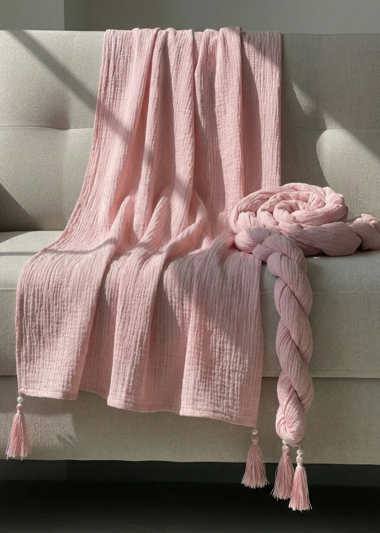 Light Pink Dupatta