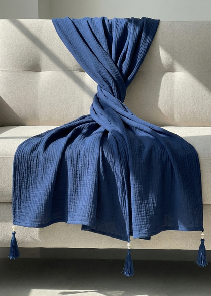 Blue Dupatta