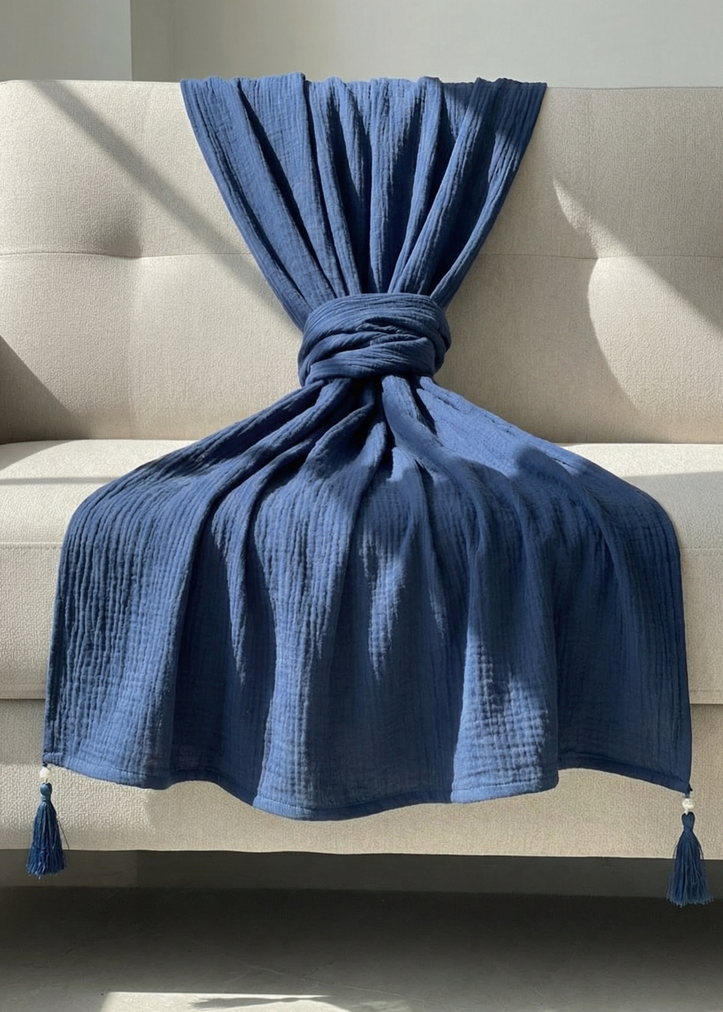 Blue Dupatta