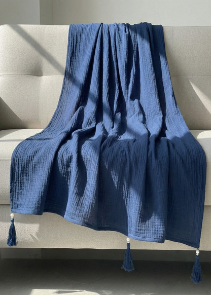 Blue Dupatta