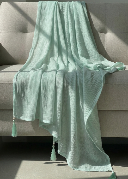Ice-Green Dupatta
