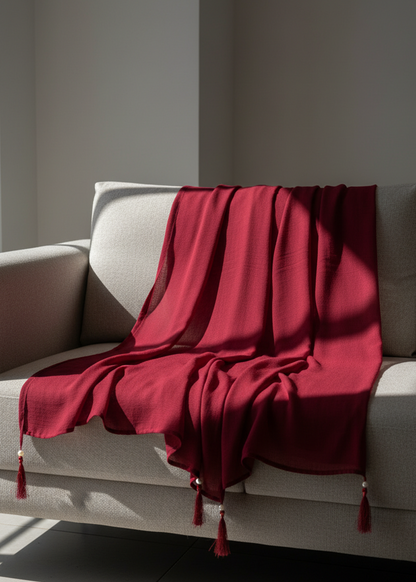Red Dupatta