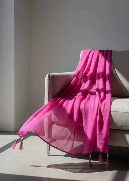 Pink Dupatta