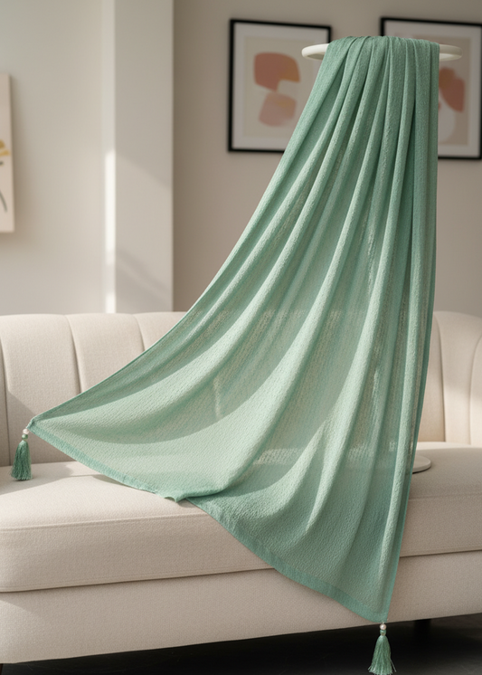 Ice-Green Dupatta