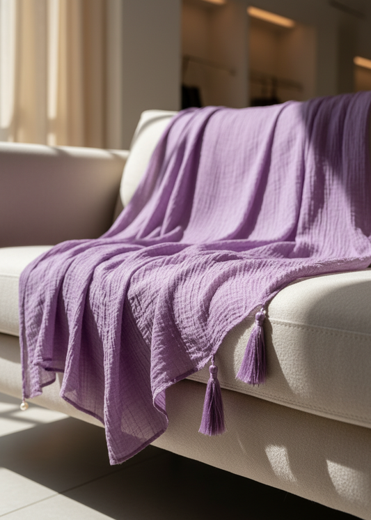 Lavendar Dupatta