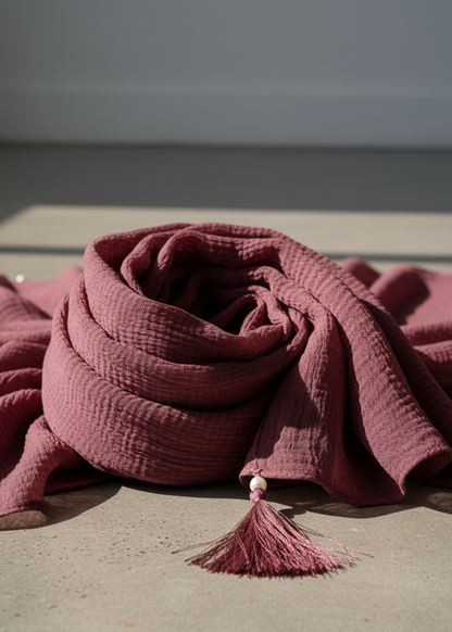 Rosy Brown Dupatta