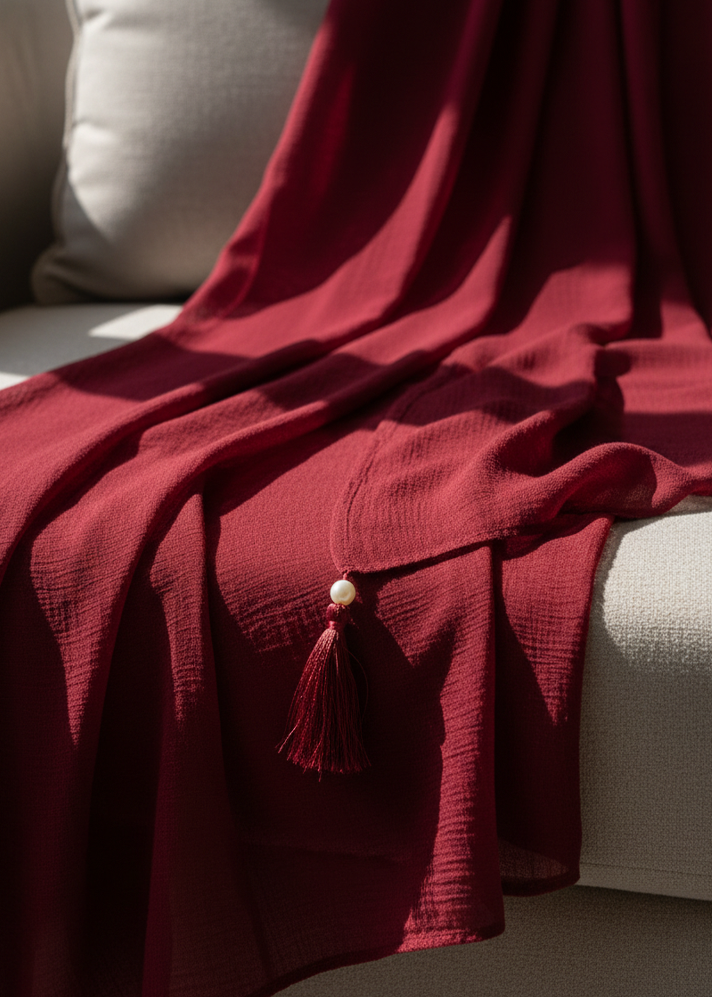 Red Dupatta