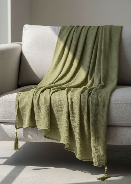 Olive Green Dupatta