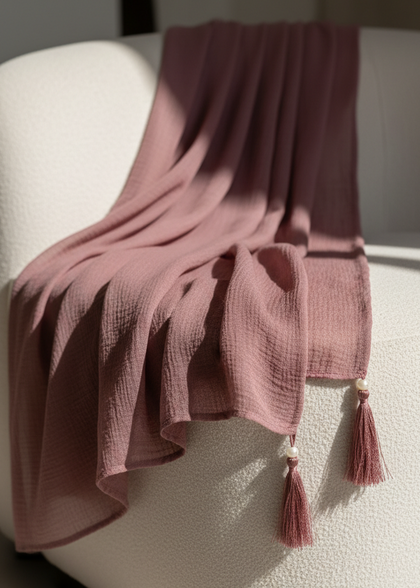 Rosy Brown Dupatta