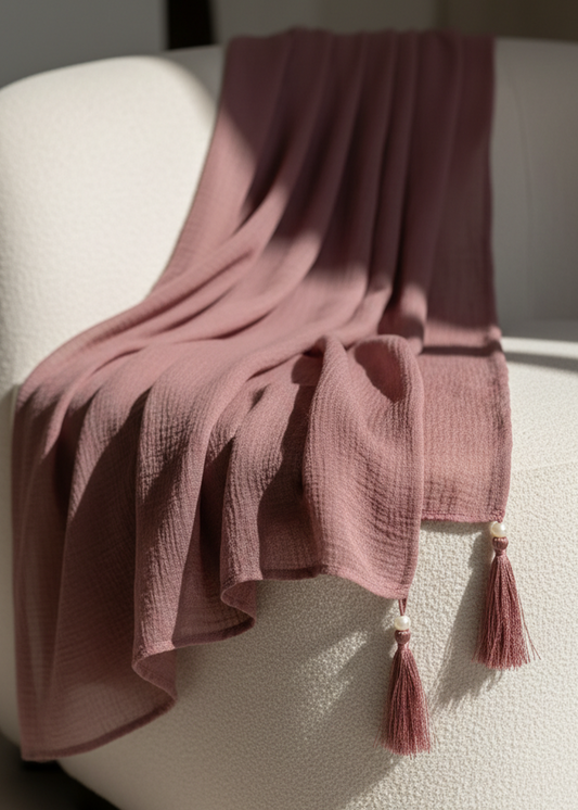 Rosy Brown Dupatta