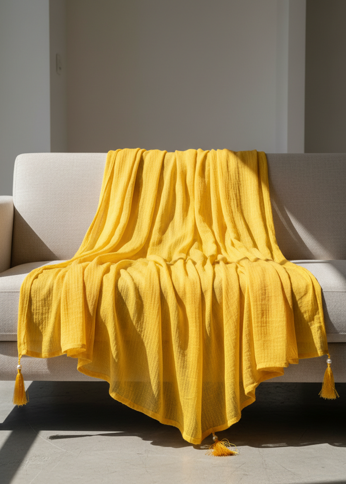 Yellow Dupatta