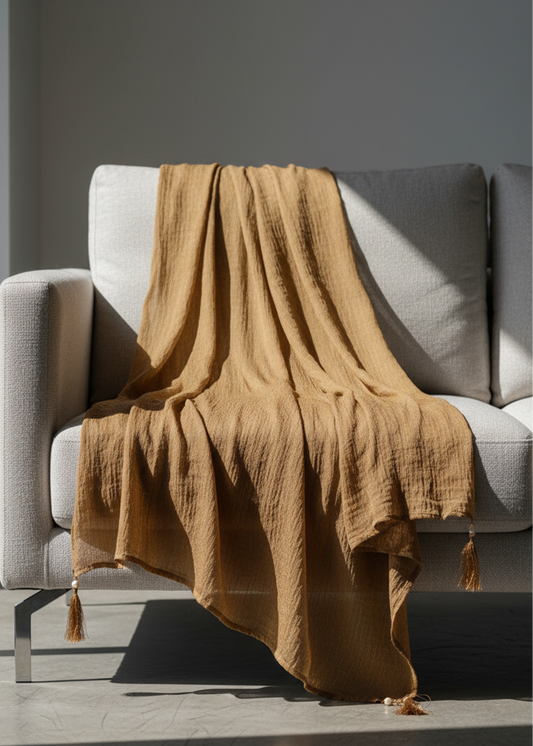 Ochre Dupatta