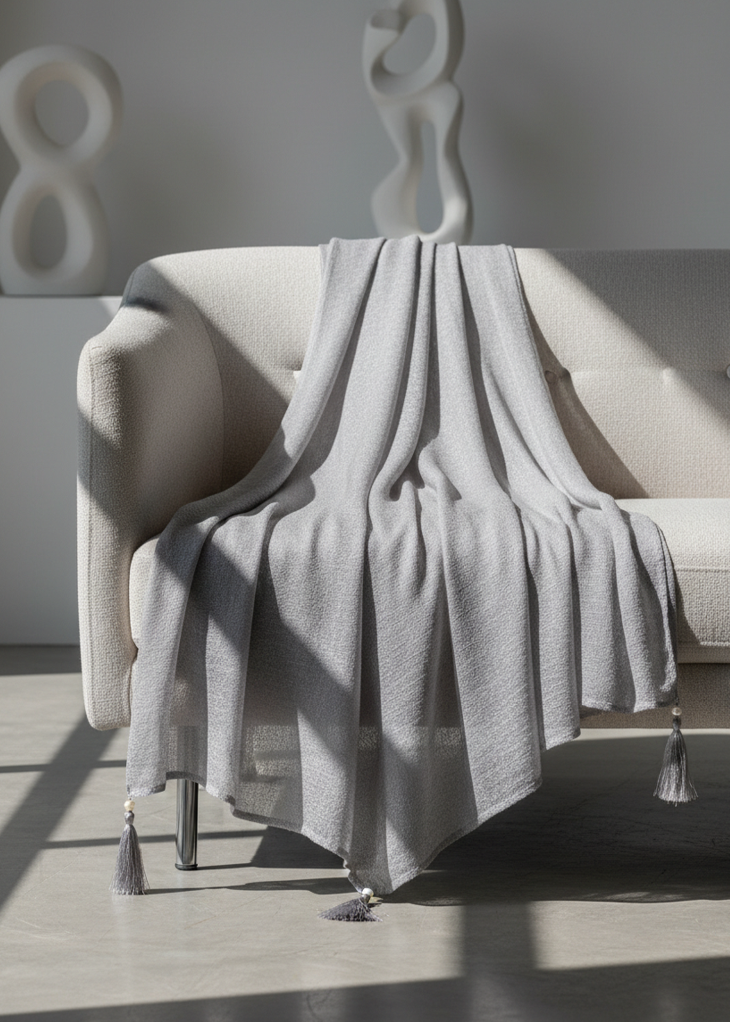 Grey Dupatta