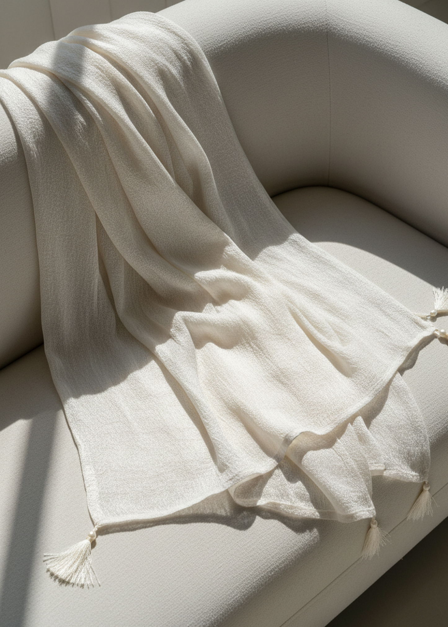 Off-White Dupatta